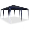 vidaXL Párty stan Modrá 400 x 400 x 266 cm Polyetylén a oceľ