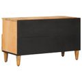 vidaXL Úložné skrine Hnedá 80 x 33,5 x 46 cm Masívne mango drevo