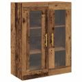 vidaXL Highboard 2 ks Staré drevo 69,5 x 34 x 180 cm Kompozitné drevo