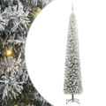 vidaXL Umelý vianočný stromček Zelená 300 cm PVC, oceľ a plast