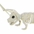 vidaXL Halloween Dekorácia Kostra 2 ks Biela 155 x 38.5 cm