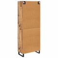 vidaXL Highboard 2 ks Staré drevo 69,5 x 34 x 180 cm