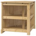 vidaXL Stojan na akvárium CORONA Hnedá 70 x 70 x 73 cm 300 kg