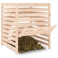 vidaXL Kompostér 82,5x82,5x99,5 cm masívne borovicové drevo