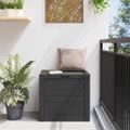 vidaXL Záhradný úložný box antracitový 58,5x46x55 cm polypropylénový