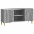 vidaXL TV skrinka 102 x 34,5 x 50 cm Sivý Sonoma Kompozitné drevo