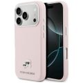 Kryt Karl Lagerfeld pre iPhone 17 Pro 6,3" HC MAGSAFE PU FW W/ K&C HEAD PIN PINK