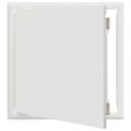 vidaXL Access Panel Biela 33,5 x 33,5 x 3 cm Oceľ
