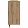 vidaXL Servírovacia skriňa Remeselný dub 90 x 34 x 80 cm