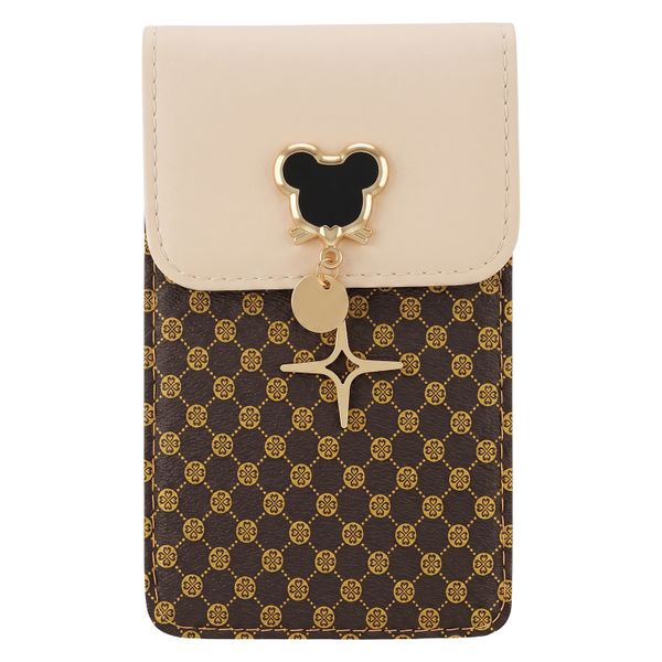 Phone bag mouse 19*12*2 cm beige