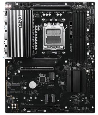 ASRock B850 Pro-A / AMD B850 / AM5 / 4x DDR5 DIMM / 4x M.2 / HDMI / USB-C / ATX