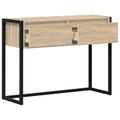 vidaXL Koncový stôl Sonoma 100 x 36 x 75 cm Kompozitné drevo