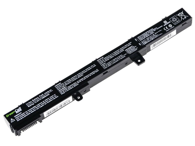 AS75PRO Green Cell PRO Battery for Asus R508 R556 R509 X551 / 14,4V 2600mAh