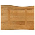 vidaXL Stolová doska 80x60x2,5 cm živý okraj masívne mango