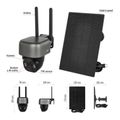 Kamera EMOS IP-1200G WASP /H4167/ GoSmart vonkajšia batériová kamera s WiFi a solárnym panelom