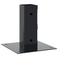vidaXL podstavce stĺpikov štvorcové 12 ks Antracit 46x46 mm