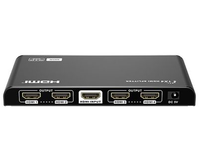 XtendLan HDMI distribucní rozbocovac, 1 vstup / 4 výstupy, 4k@60Hz Rozbocovac, HDMI, 1 vstup, 4 výstupy, podpora 4k@60Hz