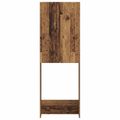 vidaXL Toaletná skriňa DELFT Staré drevo 66 x 25,5 x 190 cm