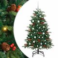 vidaXL Umelý vianočný stromček Zelená 150 cm PVC, kov a plast
