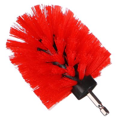 Kulatý kartáč na vrtačku pro čištění auta CAR DETAILING DRILL BRUSH ONE MEDIUM, polotvrdý SIXTOL