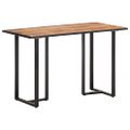 vidaXL Jedálenský stôl 120 cm surové mangovníkové drevo