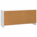 vidaXL TV skrinka Biela 102 x 34,5 x 47 cm Kompozitné drevo