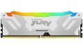 Kingston FURY Renegade/DDR5/16GB/6400MHz/CL32/1x16GB/RGB/White Operacní pamet, DDR5, 16GB, 6400MHz, DIMM, CL32, RGB podsvícení