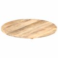 vidaXL Stolová doska, mangový masív, okrúhla 15-16 mm, 40 cm