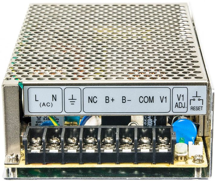 Zdroj Meanwell AD-155A s funkciou nabíjačky 155W 13,8 V, 11,5 A, box, spínaný
