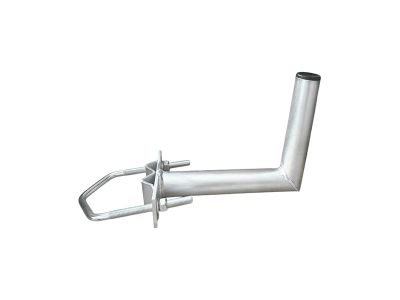 Držiak antény na stožiar s uhlovým držiakom, rúrka 42/2 mm, rozstup 120 mm
