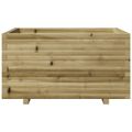 vidaXL Záhradný kvetináč 90x60x49,5 cm impregnovaná borovica