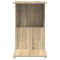 vidaXL Bočný stôl Sonoma dub 40 x 35 x 60 cm Kompozitné drevo