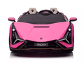 Qileshi Elektrické autíčko Lamborghini Sian ružová