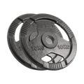 Sada litinových závaží 2x10kg, 51mm, REBEL ACTIVE RBA-2143-10