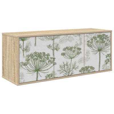 vidaXL Nástenný TV kabinet GOTHA 102 x 33 x 40 cm Dub sonoma