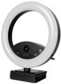 AROZZI webová kamera OCCHIO RL True Privacy/ Full HD/ světelný kruh/ USB/ autofocus/ mikrofon Webkamera, 1080p/30fps, autofocus, mikrofon, magnetická krytka, svetelný kruh, USB 3.0, cerná