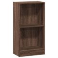 vidaXL Knižnica hnedý dub 40x24x76 cm kompozitné drevo