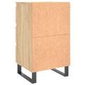 vidaXL Nočné stolíky 2 ks dub sonoma 40x35x69 cm kompozitné drevo