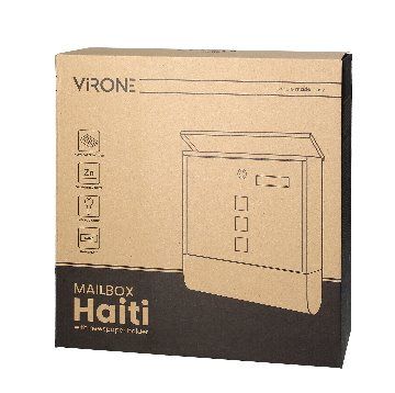 Poštová schránka ORNO MB-2/B HAITI, čierna