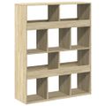 vidaXL Deliaca stena dub sonoma 100x33x125,5 cm kompozitné drevo