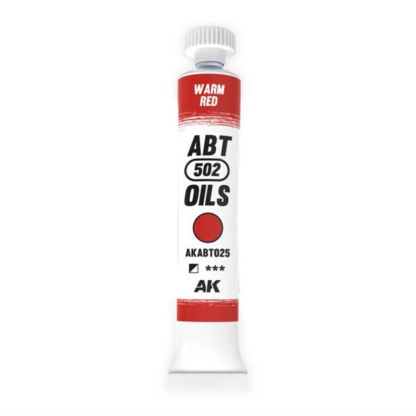 AK Interactive: ABT 502 - Teplá červená