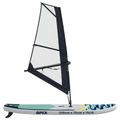 vidaXL Inflatovateľná SUP doska s plachtou APEX 330 x 76 x 15 cm Modrá