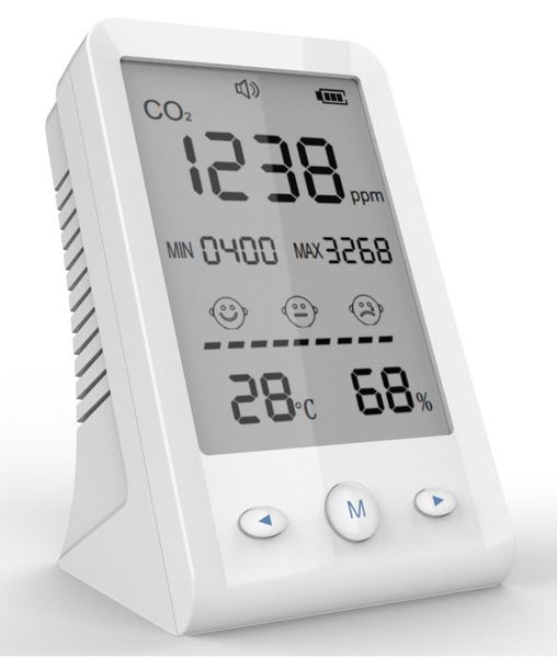 Detektor oxidu uhličitého CO2 LEVENHUK Wezzer Air MC10