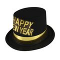 Klobúk čierny Happy New Year