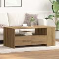 vidaXL Konferenčný stolík Remeselný dub 102 x 55 x 43,5 cm