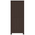 vidaXL Plastová skrinka 68x39x171,5 cm