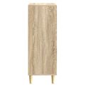 vidaXL Servírovacia skriňa Dub sonoma 66 x 34,5 x 95 cm