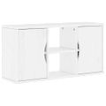 VidaXL TV skrinka “ODDA” Biela 79x24x40 cm masívna borovica