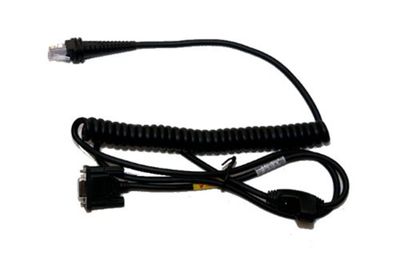 RS232 kábel (+/-12V signals), black, DB9 Male, 3m