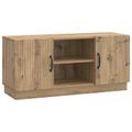 vidaXL TV skrinka 102 x 34,5 x 47 cm Dub artisan Kompozitné drevo